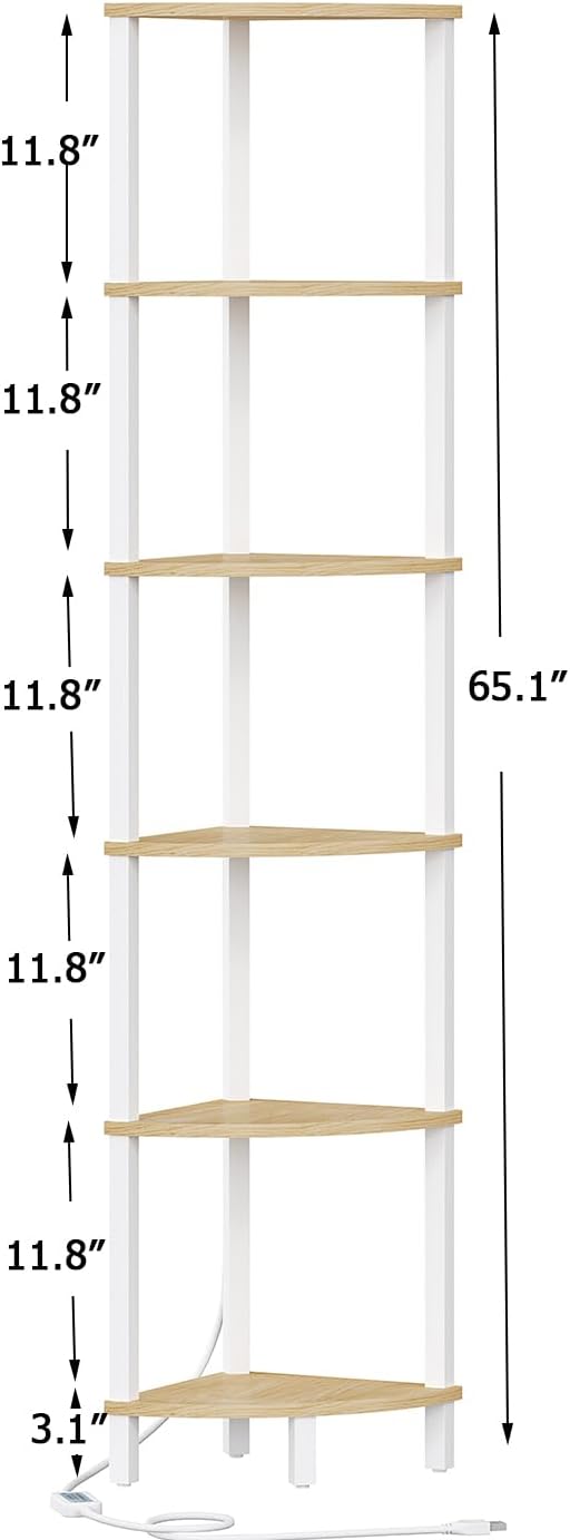 VIMBER 6-Tier Corner Shelf - Image 2