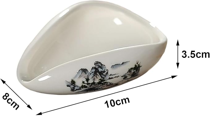 Single Coffee Tray Ceramic Dosing Vessel Salt Nuts Chinese Tea Spoon, Coffee - Image 3