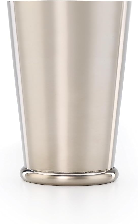 Barfly Cocktail Shaker with Weighted Bottom, Deluxe 18 oz, Stainless Steel by BarflybyMercer