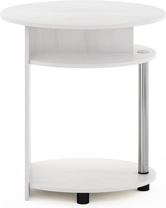 Furinno JAYA Simple Design Oval End Table - Image 6