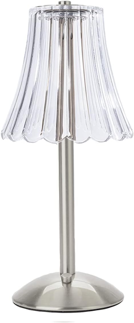 HEQET Cordless Table Lamps for Home, Dining Room, USB Charge 12'' Tall LED by HEQET