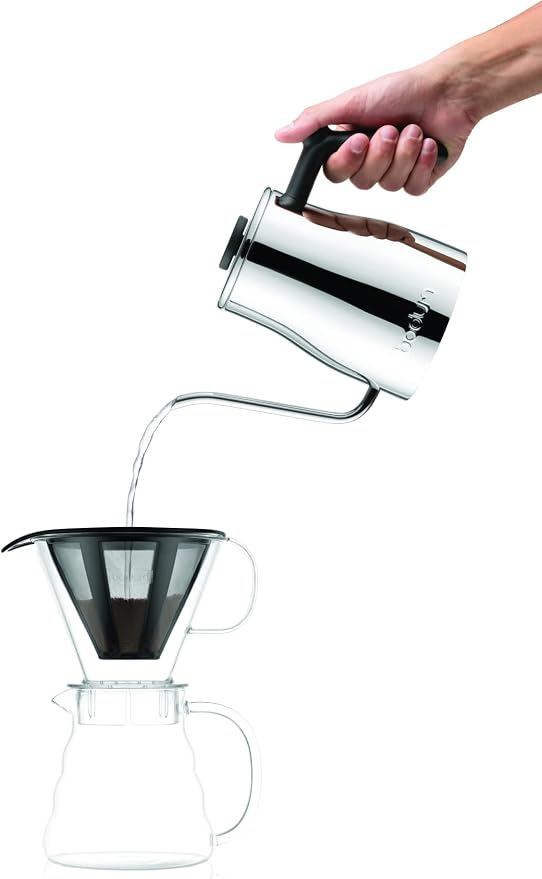 Bodum Melior Pour Over Borosilicate Glass Coffee Dripper - Image 4