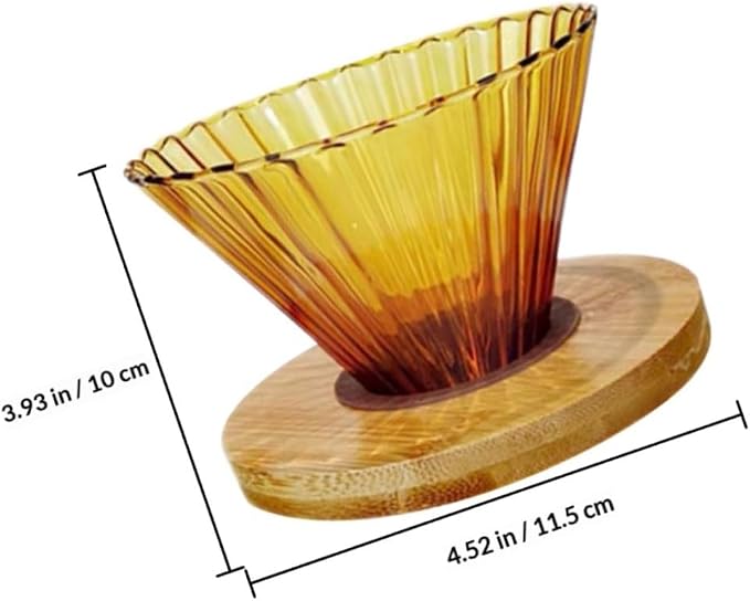 Uonlytech High Borosilicate Glass Coffee Funnel - Image 2