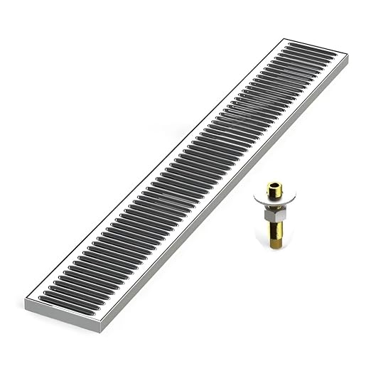 36-Inch Drip Tray with Center Drain by OCSParts
