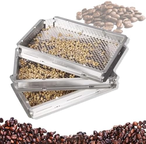 Stainless Steel Coffee Bean Grading Sieve by Unknown