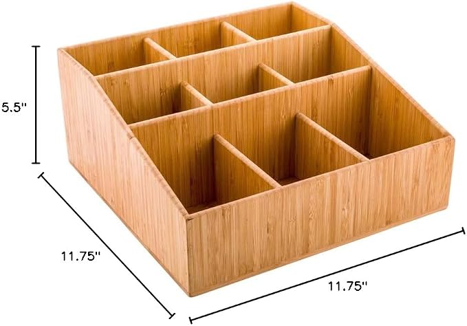 Restaurantware-11.75 x 5.5 Inch Coffee Condiment Organizer, 1 Square Creamer - Image 7
