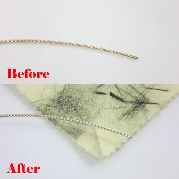 Sunshine Polishing Cloth for Sterling Silver, Brass and Copper Metal; Packaged - Image 5