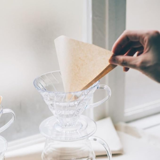 Hario V60 Paper Coffee Filter, Size 01 - Image 4
