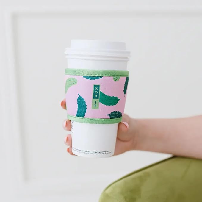 Sok It HotSok Coffee & Tea Reusable Insulated Neoprene Cup Sleeve - Image 2