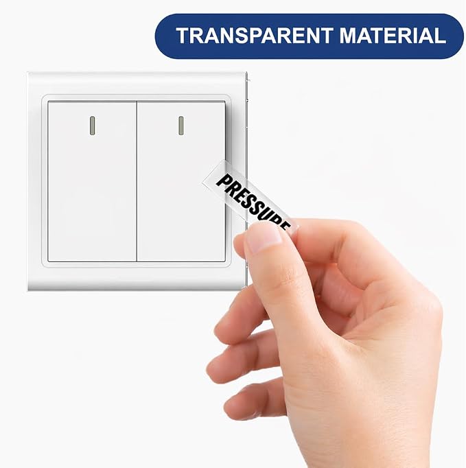 250 Pcs Pool Equipment Switch Sticker Labels, 50 Designs Transparent PVC - Image 3