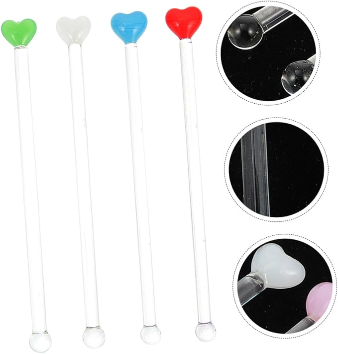 LABRIMP Reusable Drink Stir Stirrers 4 Pcs Coffee Stir Sticks - Image 6