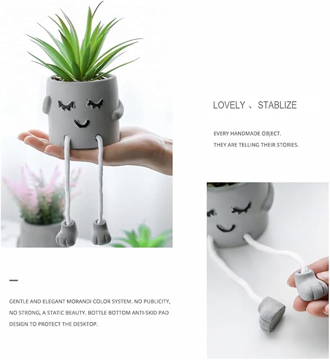 Zerzsy 3pcs Creative Artificial Succulents - Image 8