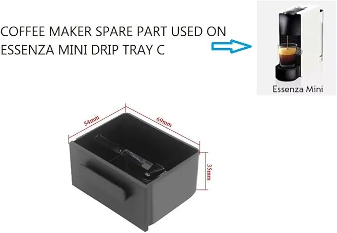 Drip Tray, Compatible For NESPRESSO, Essenza Mini C30 Coffee Machine Spare - Image 3