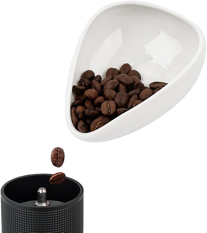 watchget Ceramic Coffee Dosing Cup & Tea Storage Tray, Single Dose Measuring by watchget