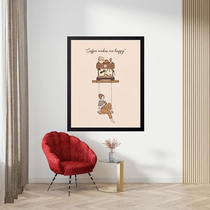 Lawrence Williams Designs Coffee Illustration Poster - Image 5