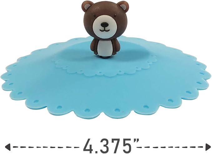 allydrew Silicone Cup Lids, Anti-Dust Leak-Proof Coffee Mug Covers - Image 3