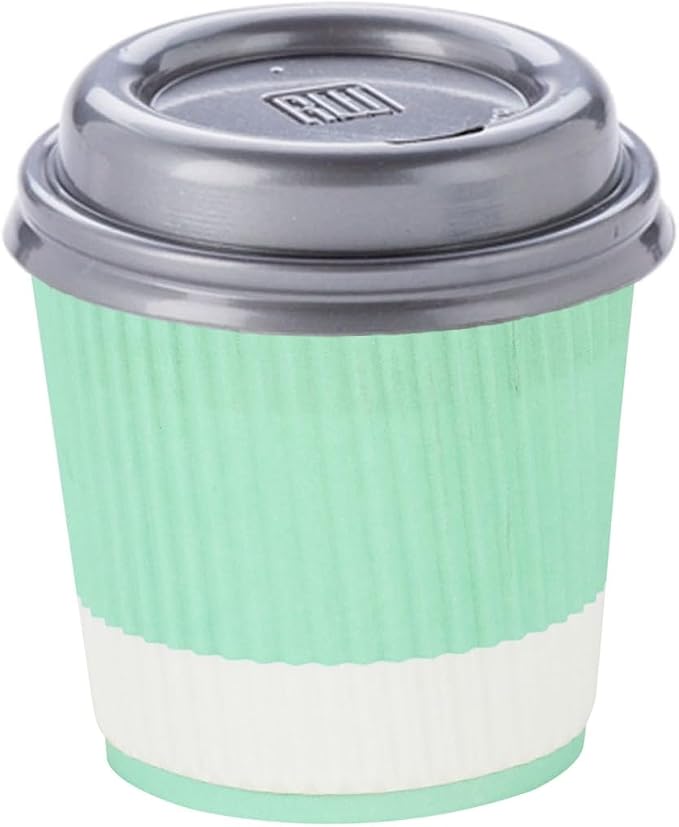 Restaurantware-4 Ounce Paper Coffee Cups, 25 Ripple Wall Disposable Paper Cups - Image 6