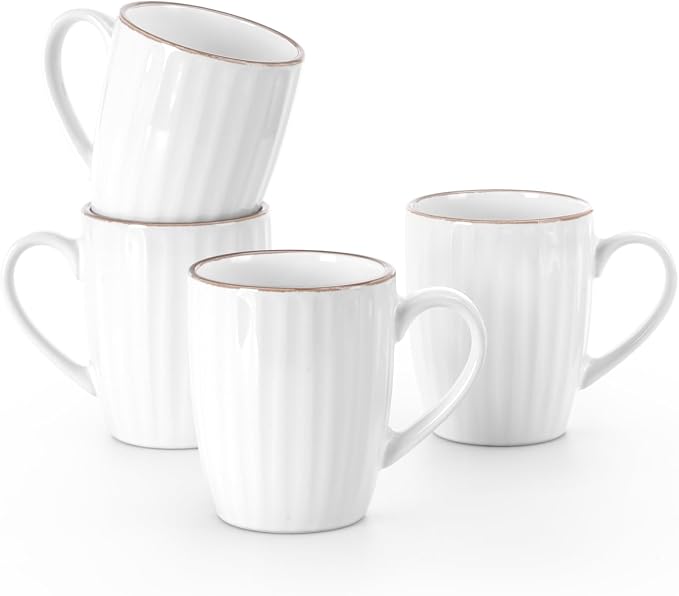 famiware Coffee Mugs Sets for 4, 12 oz Mug Set, Coffee Cups by Famiware