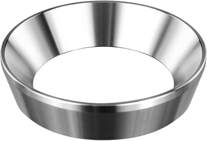 58mm Espresso Dosing Funnel, Amlits Stainless Steel Coffee Dosing Ring by Amlits