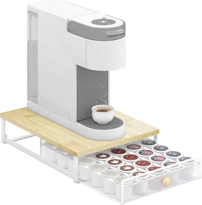 Sedegn Coffee Pod Holder Counter Coffee Vertuo Capsules Storage Organizer by sedegnhome