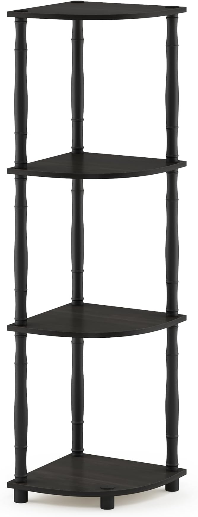 Furinno Turn-N-Tube 4-Tier Corner Display Rack Multipurpose Shelving Unit - Image 5