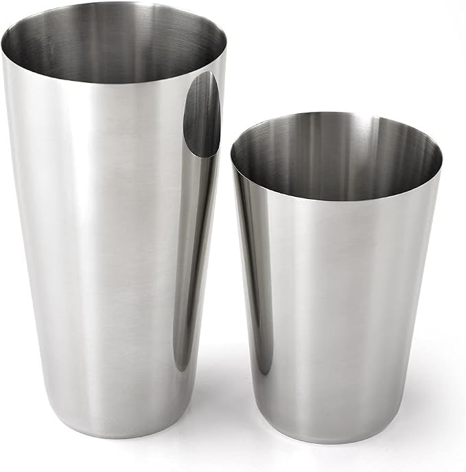 Barfly Superfly Tin Set Cocktail Shaker, Heavyweight Stainless - Image 2