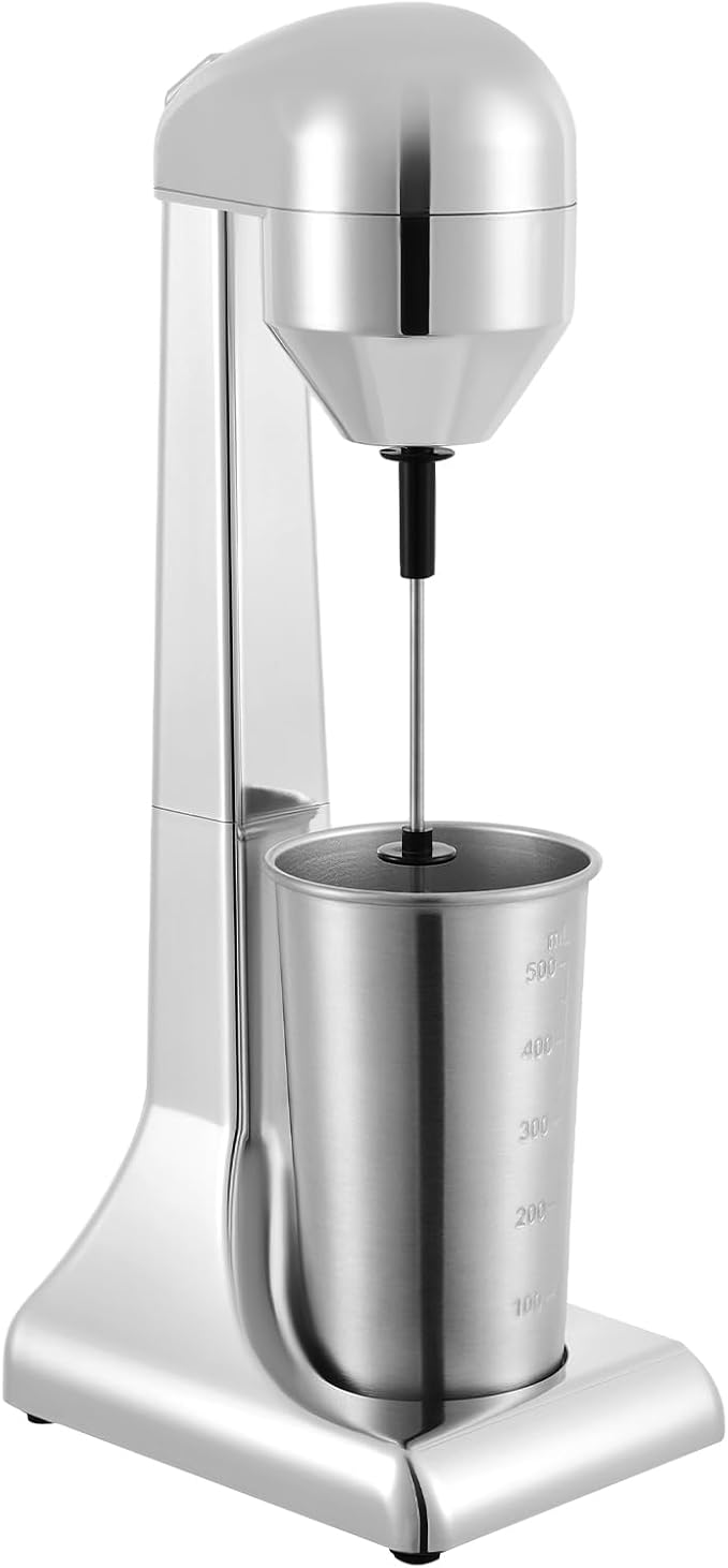 Commercial Electric Milkshake Maker, Stainless Steel Milk Shakes Machine by HinLIaDa