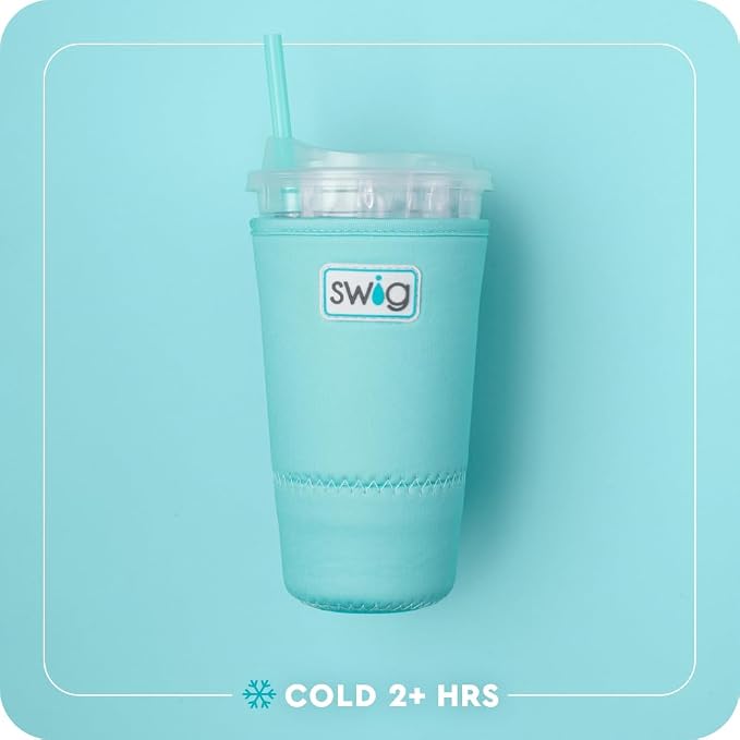 Swig Life Large Iced Cup Coolie, 30-32oz Iced Coffee Cup Insulator Sleeve - Image 4