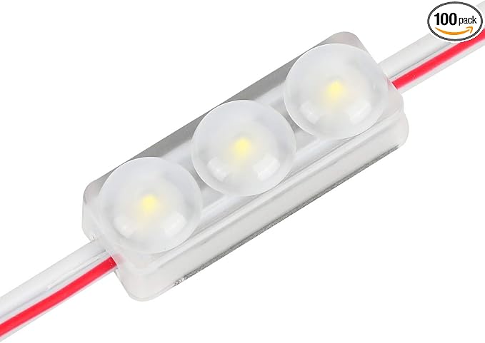 Mini LED Module DC12V 3000K Warm White 0.5W Waterproof Decorative Light by QQINGCHEN