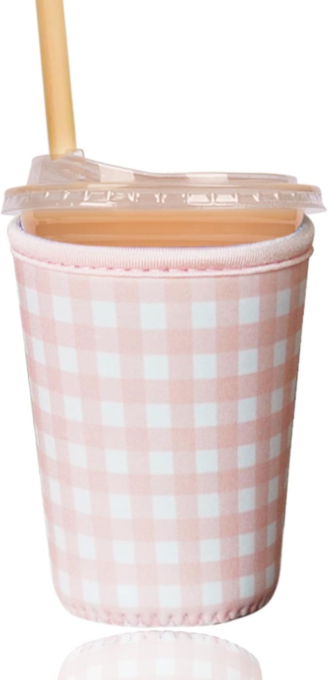 Reusable Insulated Sleeve for Iced Coffee Cup, Coffee Neoprene Sleeve for Cold by Unknown
