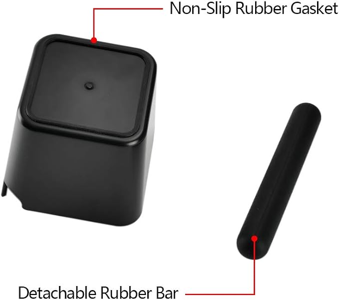 HOMEE Espresso Knock Box 4.8 Inch Shock-Absorbent Durable Barista Style Knock - Image 2