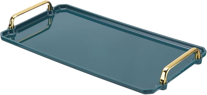 PATIKIL 16.1 x 8.7 Inches Plastic Serving Tray by PATIKIL