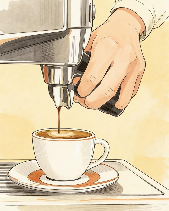Lawrence Williams Designs Espresso Barista Coffee Poster by LawrenceWilliamsDesigns