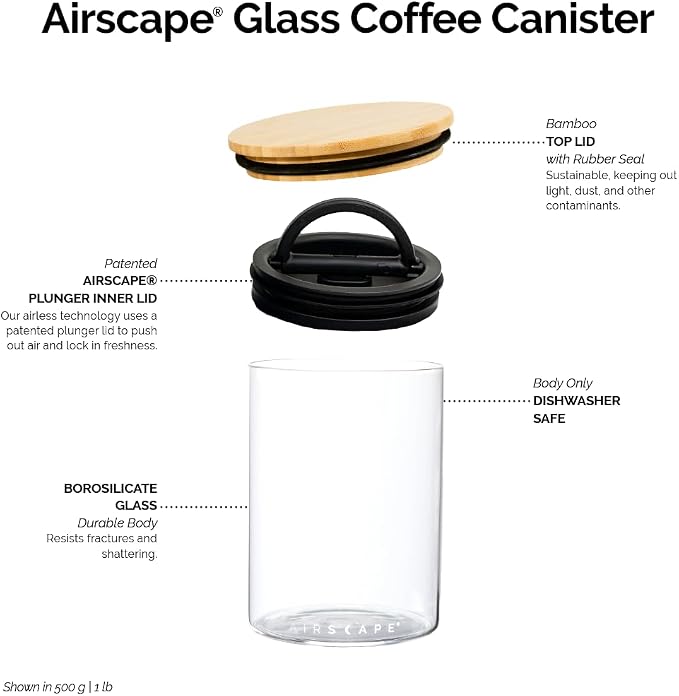 AirScape Glass Food Storage Canister - Image 2