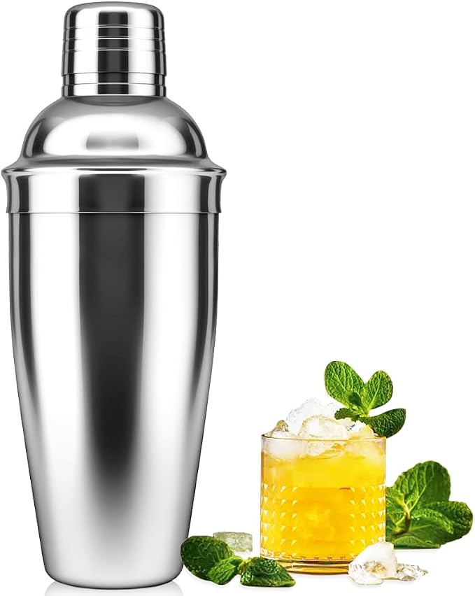 Cocktail Shaker, 24oz Drink Mixer by NewGF
