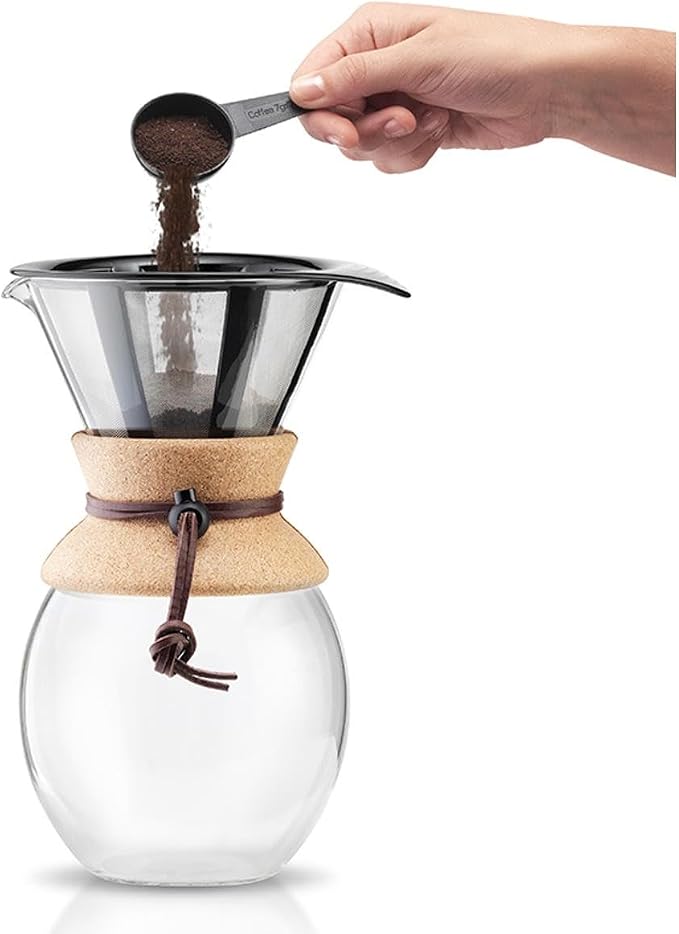 Bodum 51oz Pour Over Coffee Maker, High-Heat Borosilicate Glass - Image 2