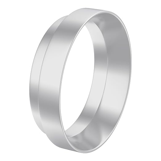 Magnetic Dosing Funnel, 51mm Dosing Funnel Aluminum Alloy, Espresso Dosing Ring by Yokolain