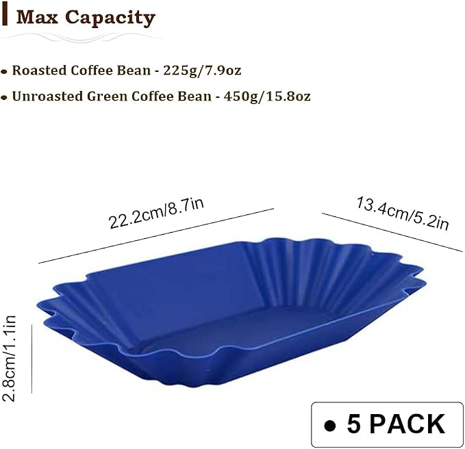 CAFEMASY Coffee Beans Cupping Sample Tray Reusable Plastic Plate - Image 7