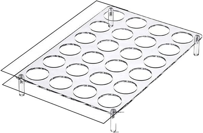 Capsule Display Stand 24-Hole Coffee Bean Pod Rack Desktop Tray Organizer by Unknown
