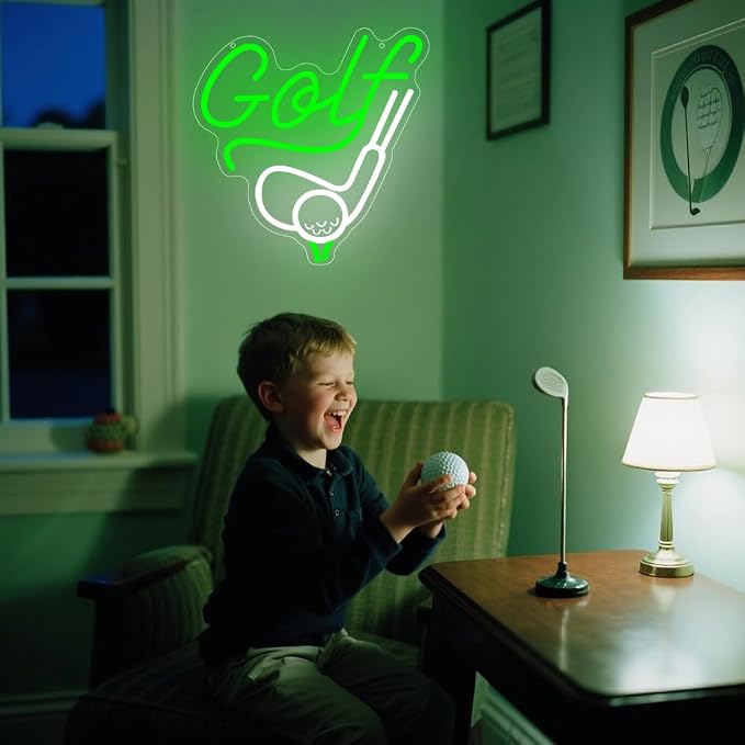 Golf Neon Sign, Sport Dimmable LED Light Signs - Image 7