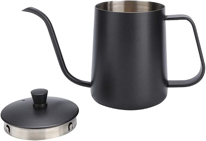 Stainless Steel Gooseneck Kettle 600ml – Long Narrow Spout - Image 4