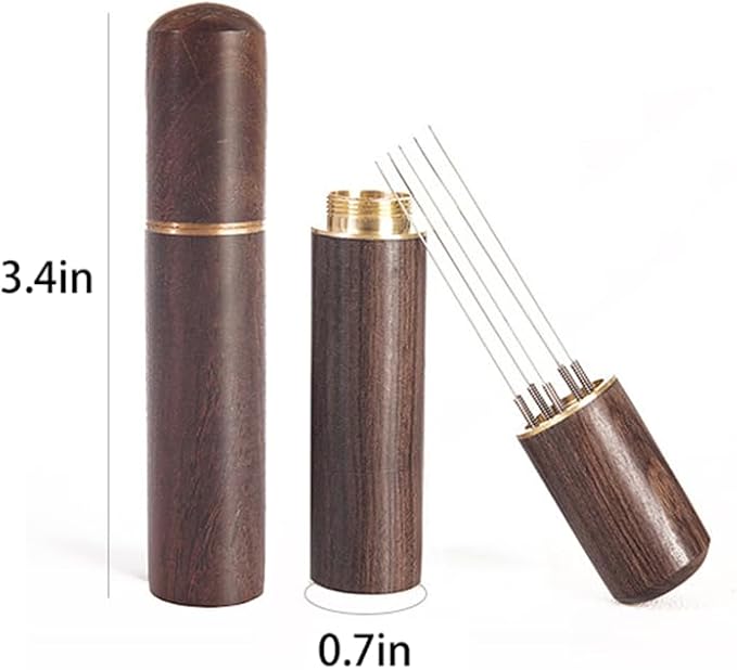 2Pcs Portable Espresso Coffee Stirrer 6 Needles 0.4mm Espresso Distribution - Image 2