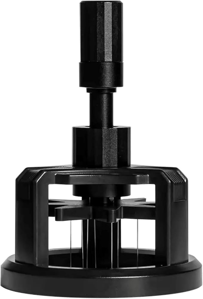 58mm WDT Espresso Tool – Adjustable Height Coffee Distributor & Leveler by Unknown