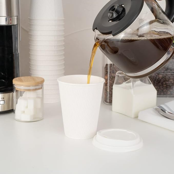 Restaurantware 12 Ounce Disposable Cups, Designed - Image 10