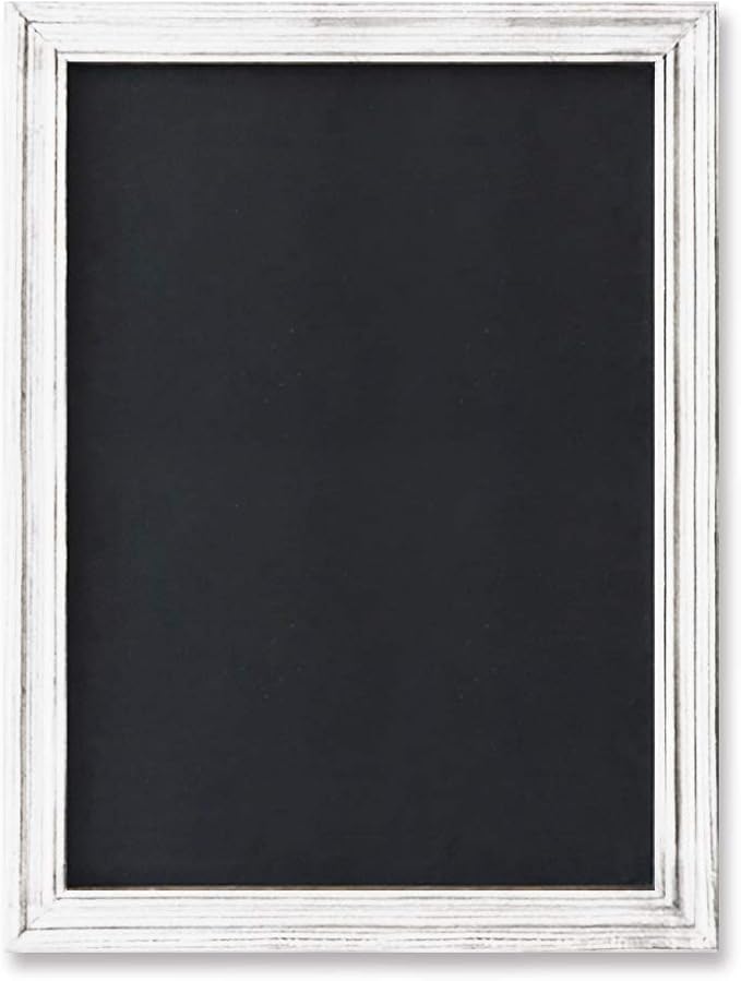 Rustic Magnetic Chalkboard Signs 16 x 20 inch Wood Framed Wall Hanging Display - Image 7