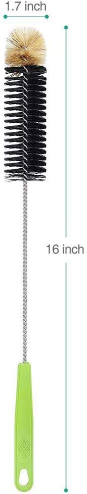 16in Bendable Bottle Brush, Long Handle Bottle Cleaning Brush - Image 2