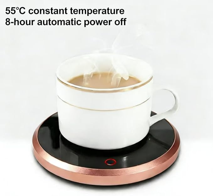 Coffee Mug Warmer | Auto-Shutoff, Home Office Desk Use, Electric Beverage Warmer - Image 3