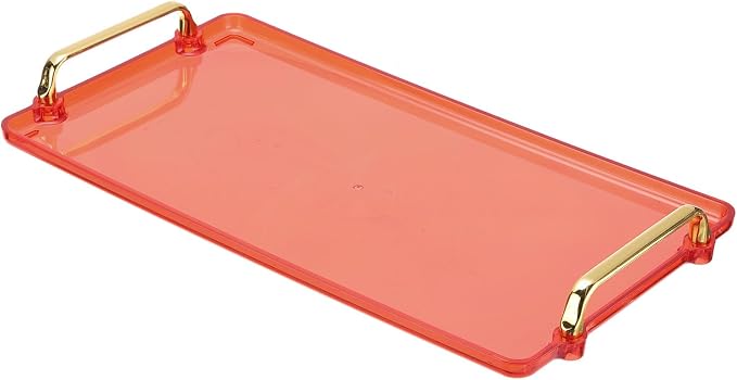 PATIKIL 16.1 x 8.7 Inches Plastic Serving Tray by PATIKIL