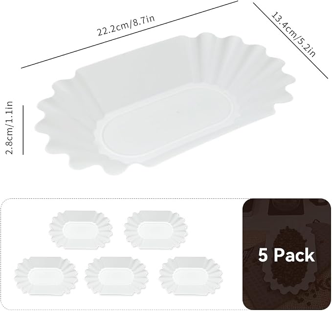 CAFEMASY Coffee Beans Cupping Sample Tray Reusable Plastic Plate - Image 7