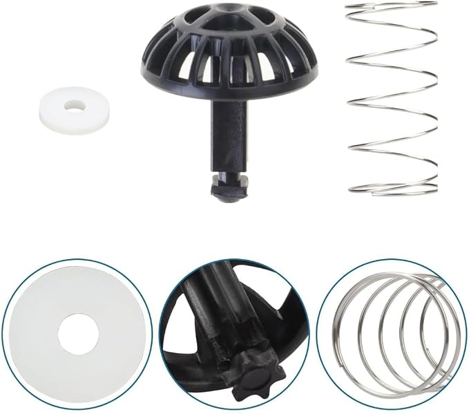 2 Pack Coffee Brew Basket Spring Loaded Stopper Kits Coffee Machine Accessory - Image 7